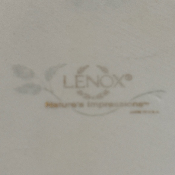 Lenox Nature’s Impressions Whispering Leaves Tray - Picture 4 of 6